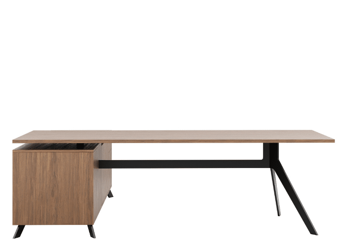 DD Delta Metal Legs Executive Desk