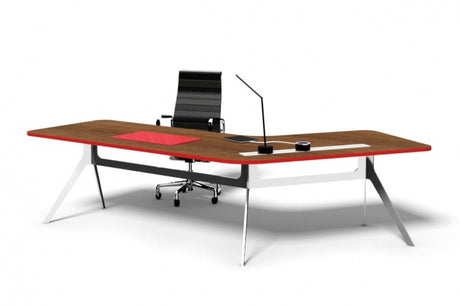 DD Delta Nouveau Metal Leg 120° Executive Desk