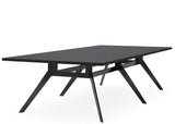 DD Delta Duo Twin Broadroom Table with Metal Frame Base