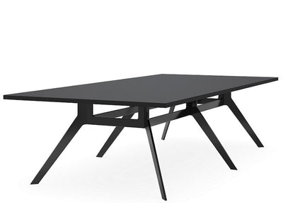 DD Delta Duo Double Span Metal Base Broadroom Table