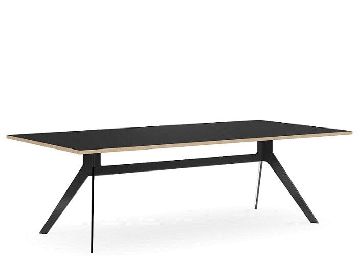 DD Delta Nouveau Boardroom Table with Metal Frame Base