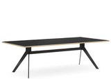 DD Delta Nouveau Boardroom Table with Metal Frame Base