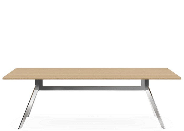 DD Delta Nouveau Boardroom Table with Metal Frame Base