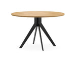 DD Delta Nouveau Metal Base Round Meeting Table