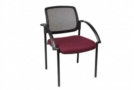 MA Dino 60 Fabric or Vinyl Upholstered 4 Leg Visitor Armchair