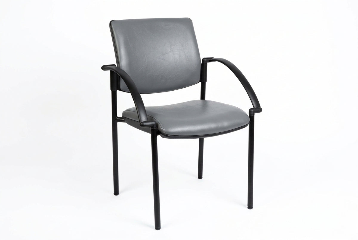 MA Dino 40 Fabric or Vinyl Upholstered 4 Leg Visitor Armchair