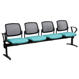 MA Dyno 60 Fabric Upholstered Seat and Mesh Back Beam Seating