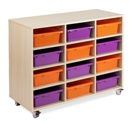 VC Tote Oak Portable Storage Trolley