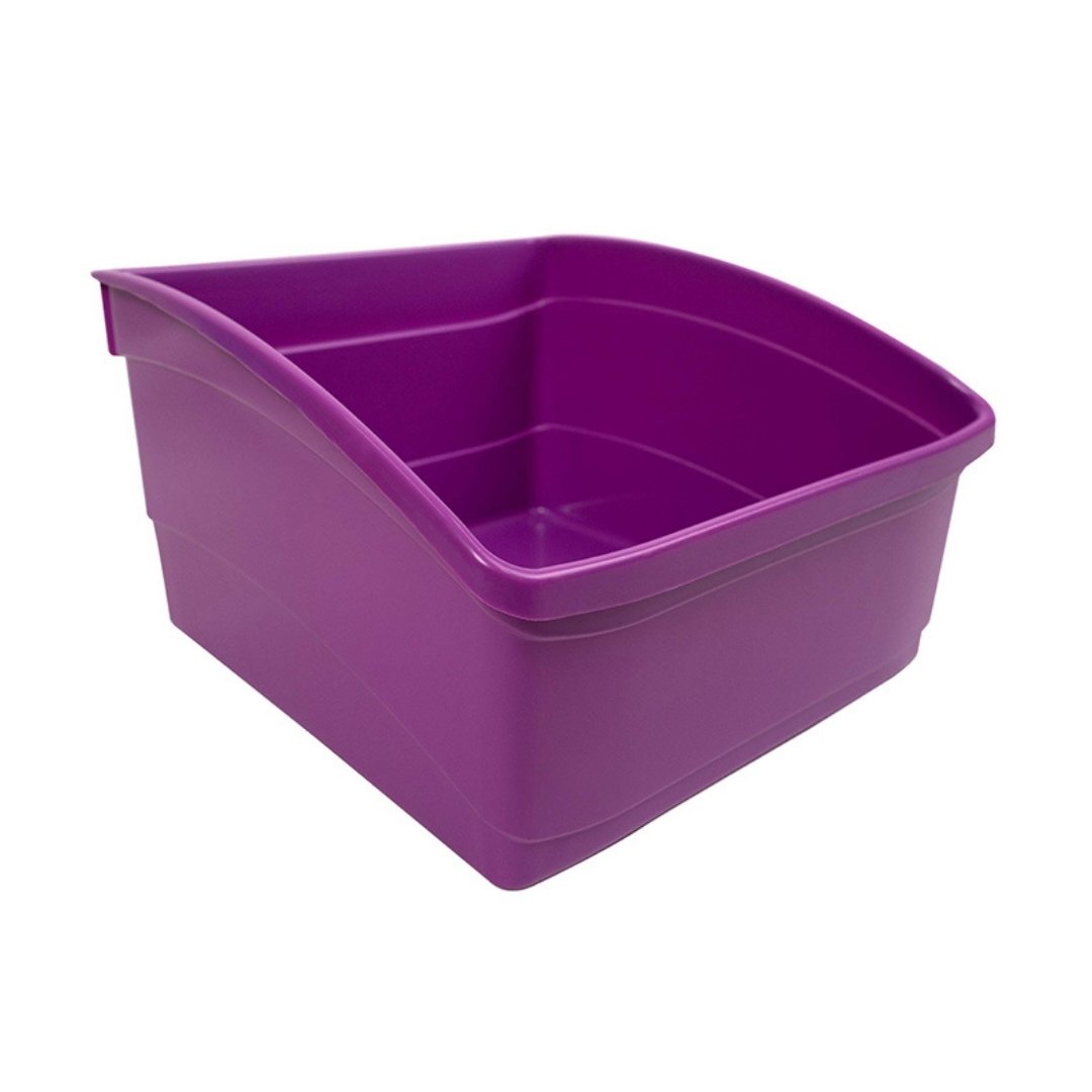 VC Creative Kids Plastic Large Tubs for Books or Folder Storage
