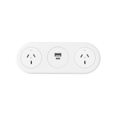 CM Echo In Desk 2 GPO with USB Fast Charging Module