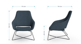 OL Elaro Fabric Upholstered Breakout Chair
