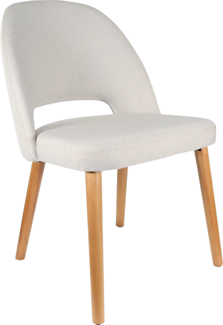 FL Semifreddo Fabric Upholstered Timber Legs Hospitality Chair