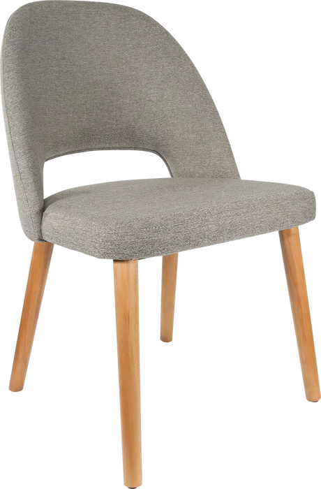 FL Semifreddo Fabric Upholstered Timber Legs Hospitality Chair