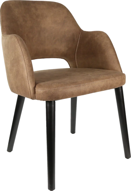 FL Sorbet Premium Vinyl Upholstered Timber Legs Hospitality Chair