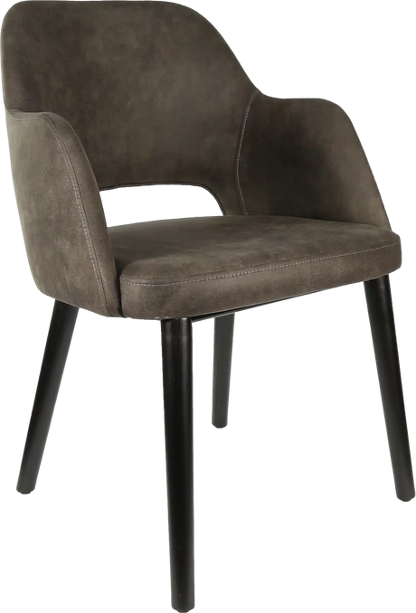 FL Sorbet Premium Vinyl Upholstered Timber Legs Hospitality Chair