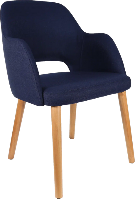 FL Sorbet Fabric Upholstered Timber Legs Hospitality Chair