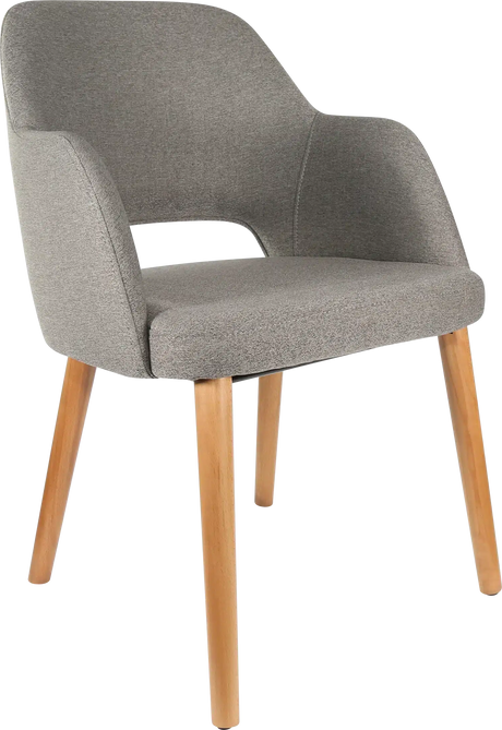 FL Sorbet Fabric Upholstered Timber Legs Hospitality Chair