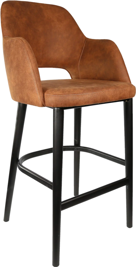 FL Sorbet Premium Vinyl Timber Legs Hospitality Barstool