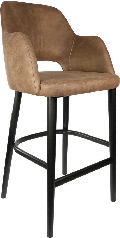 FL Sorbet Premium Vinyl Timber Legs Hospitality Barstool