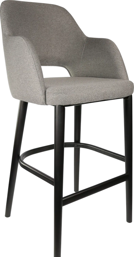 FL Sorbet Fabric Upholstered Timber Legs Hospitality Barstool