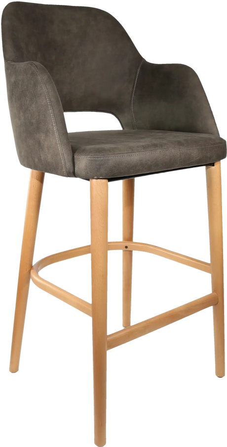 FL Sorbet Premium Vinyl Timber Legs Hospitality Barstool