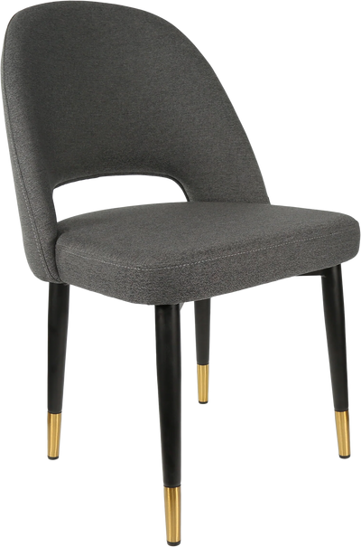 FL Semifreddo Fabric Upholstered Metal Legs Hospitality Chair