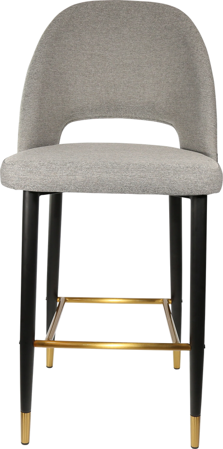 FL Semifreddo Fabric Upholstered Metal Leg Hospitality Bar Stool