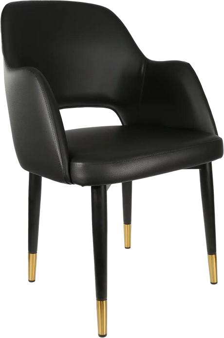 FL Sorbet Vinyl Upholstered Metal Legs Hospitality Chair