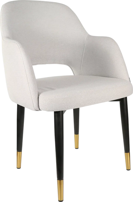 FL Sorbet Fabric Upholstered Metal Legs Hospitality Chair