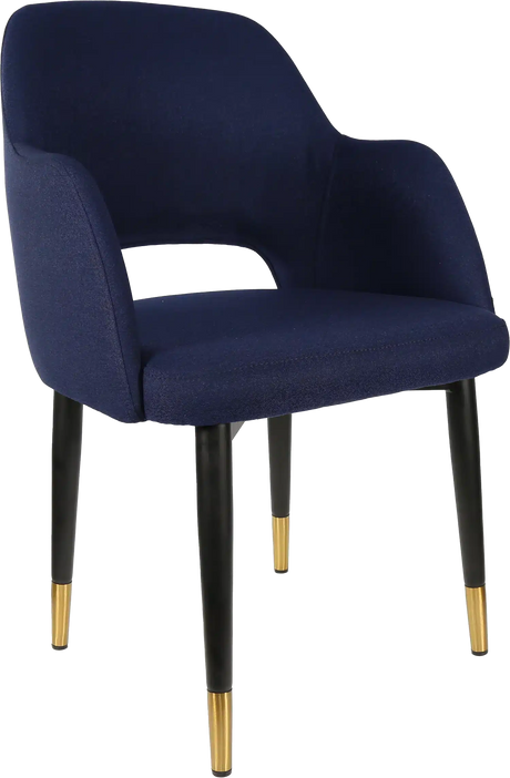 FL Sorbet Fabric Upholstered Metal Legs Hospitality Chair