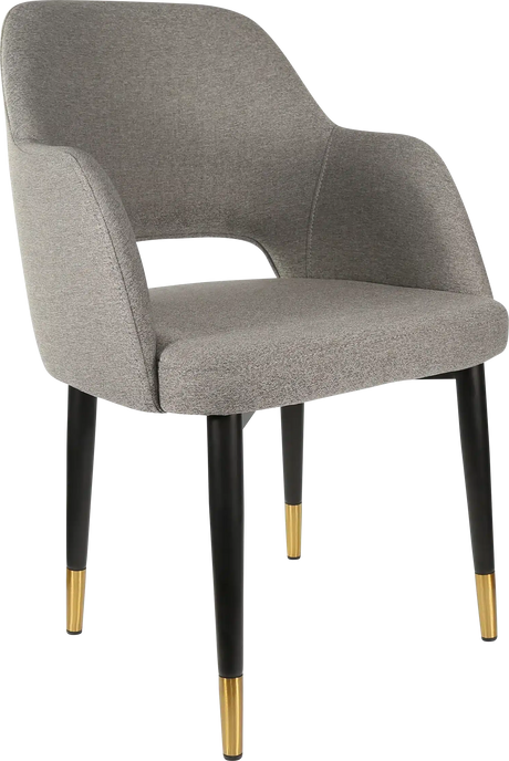 FL Sorbet Fabric Upholstered Metal Legs Hospitality Chair