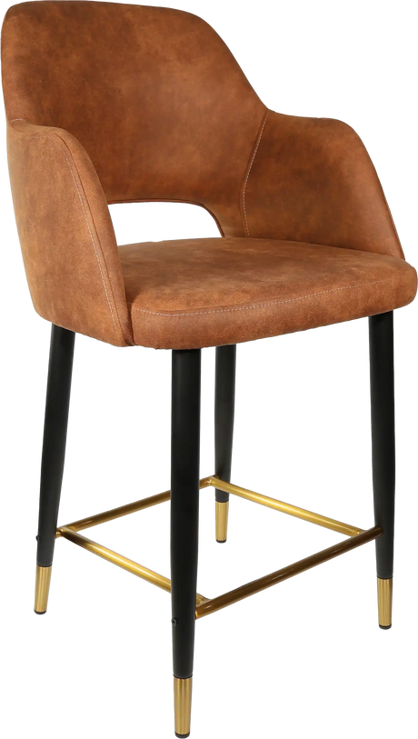 FL Sorbet Premium Vinyl Metal Leg Hospitality Counter Stool