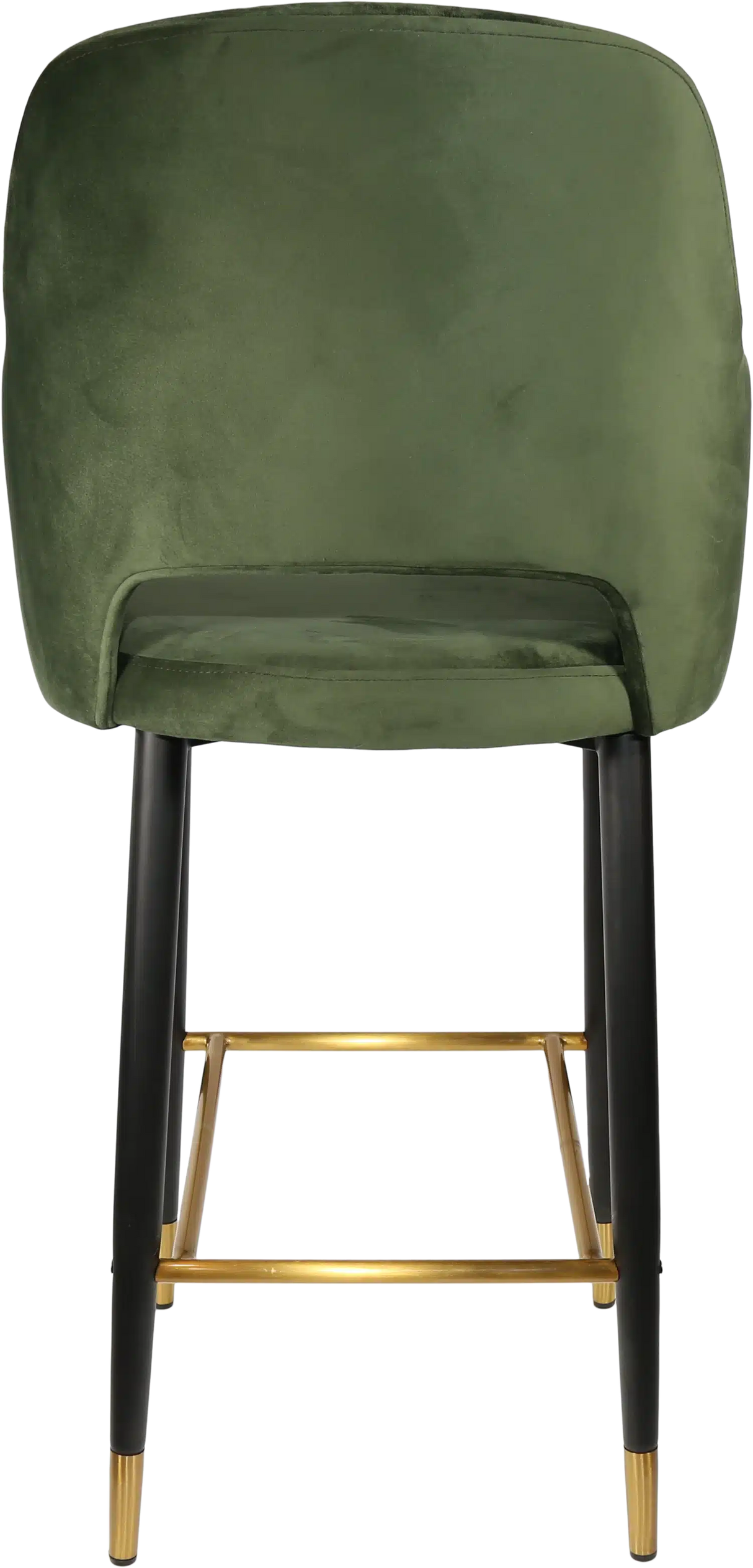 FL Sorbet Velvet Upholstered Metal Leg Hospitality Barstool