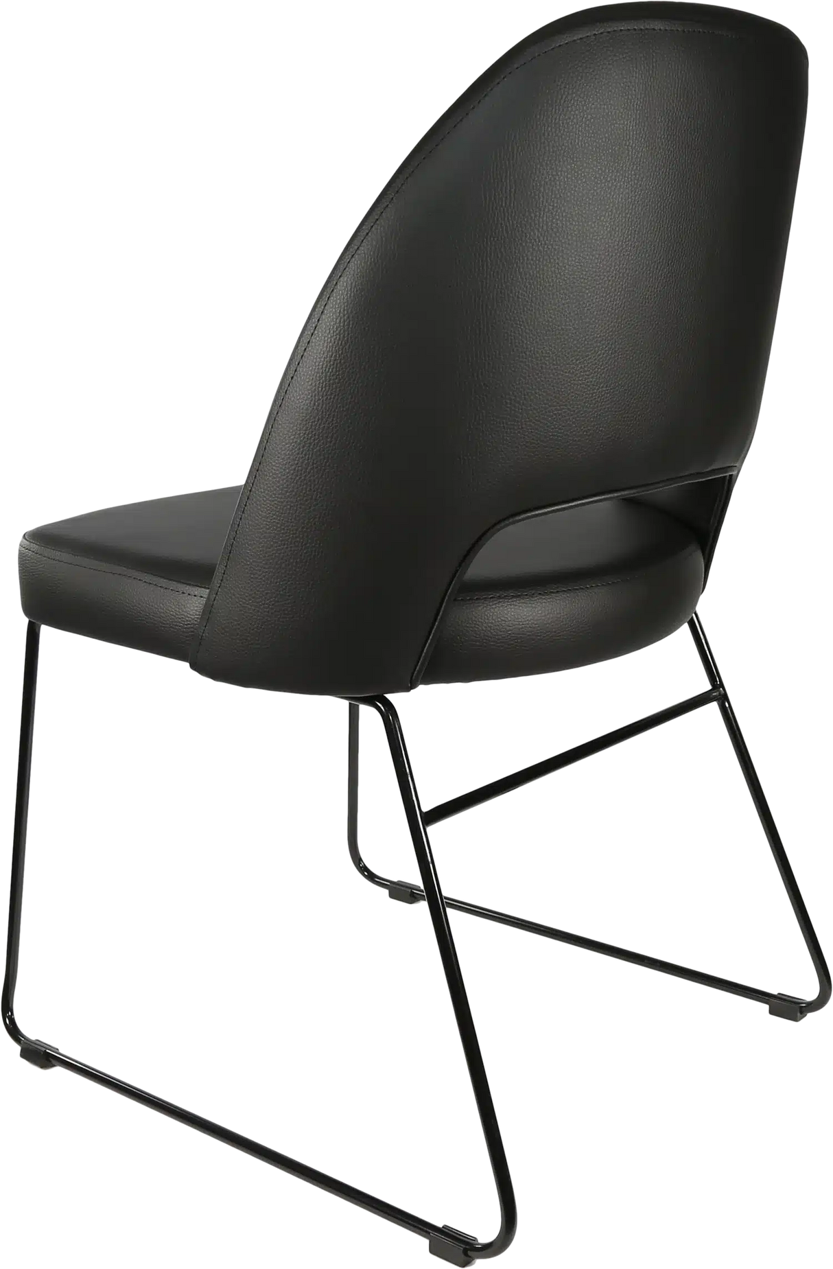 FL Semifreddo Vinyl Upholstered Sled Base Hospitality Chair