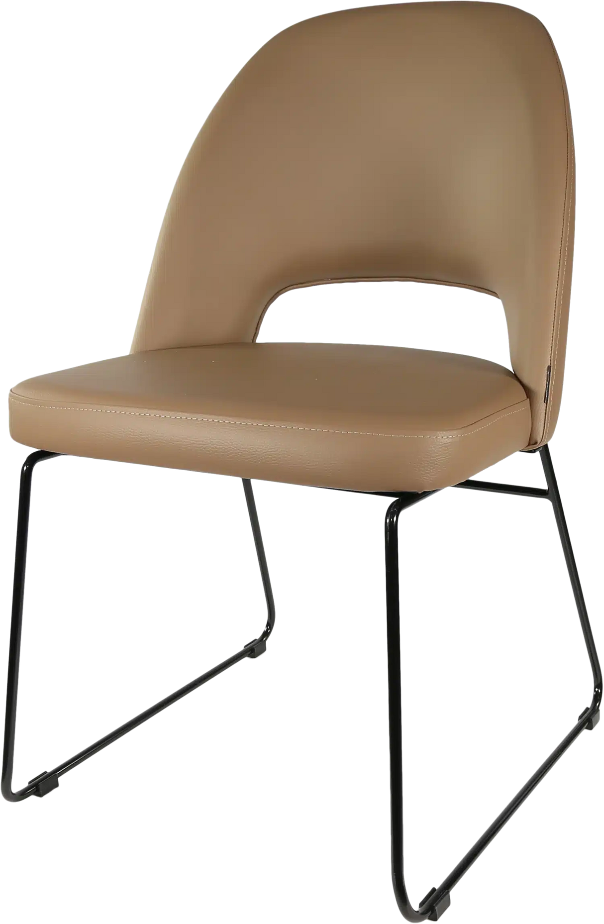 FL Semifreddo Vinyl Upholstered Sled Base Hospitality Chair