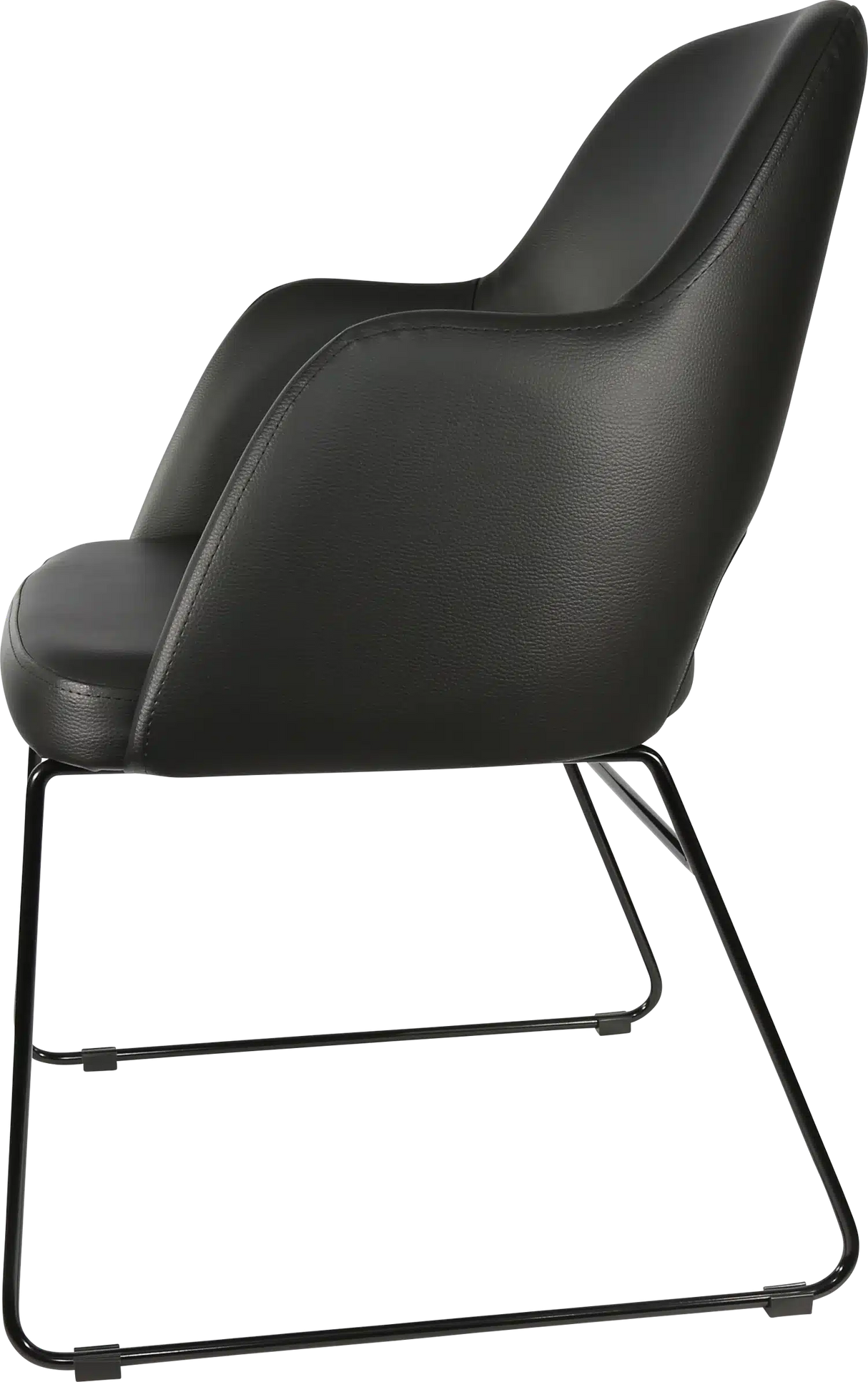 FL Sorbet Vinyl Upholstered Sled Base Hospitality Chair