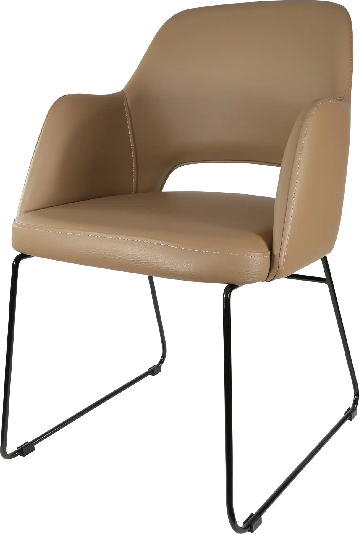 FL Sorbet Vinyl Upholstered Sled Base Hospitality Chair