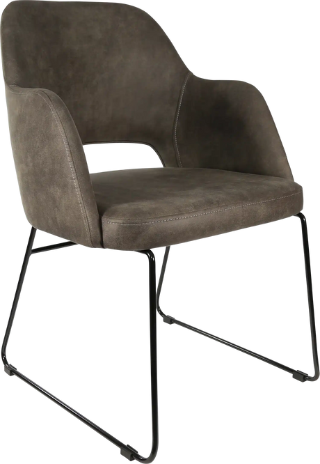 FL Sorbet Premium Vinyl Upholstered Sled Base Hospitality Chair