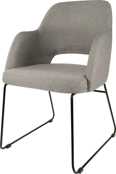 FL Sorbet Fabric Upholstered Sled Base Hospitality Chair