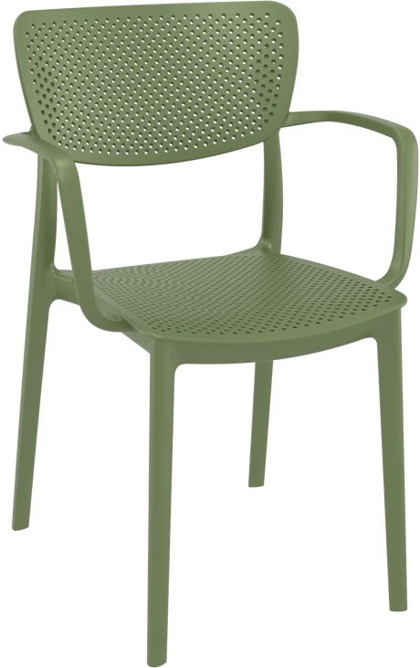 FL Loft Stackable Hospitality Outdoor Armchair