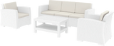 FL Monaco Hospitality Outdoor 3+1+1 Seater Lounge Set