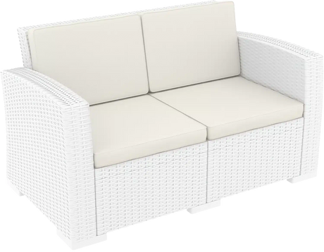 FL Monaco Hospitality Outdoor 2 Seater Lounge with Cushion