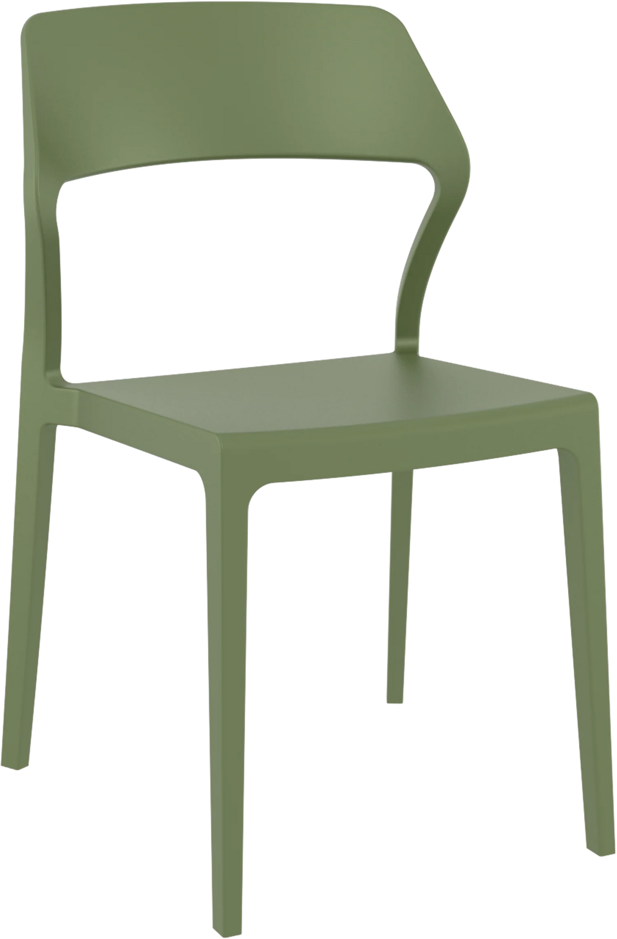 FL Snow Stackable Hospitality Outdoor Chair
