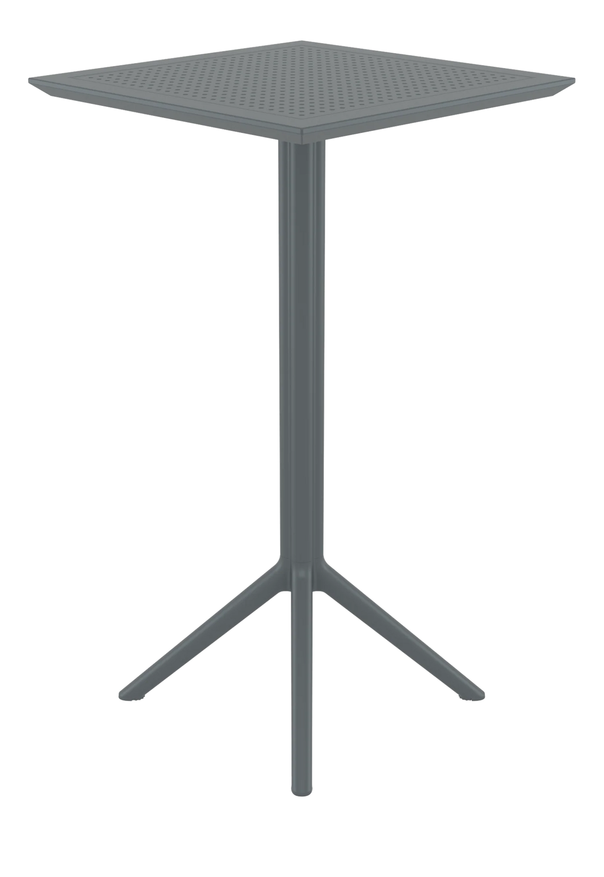 FL Sky Hospitality Outdoor Square Folding Bar Table