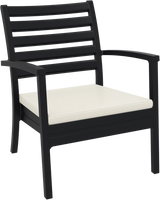 FL Artemis Hospitality Outdoor Armchair with Seat Cushion