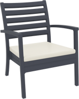FL Artemis Hospitality Outdoor Armchair with Seat Cushion