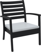 FL Artemis Hospitality Outdoor Armchair with Seat Cushion