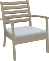 FL Artemis Hospitality Outdoor Armchair with Seat Cushion