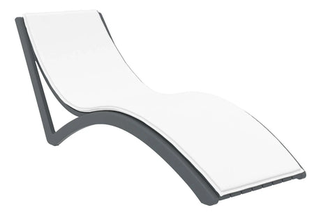 FL Slim Hospitality Stackable Sunlounger with Cushion