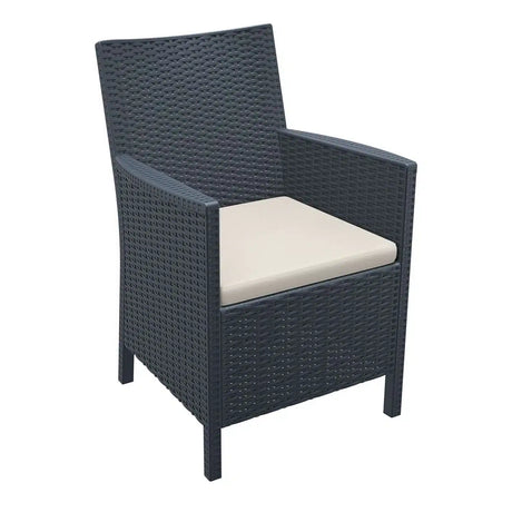 FL California Hospitality Outdoor Tub Chair with Cushion